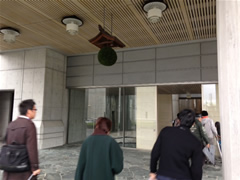 これから酒造りの工場見学します。